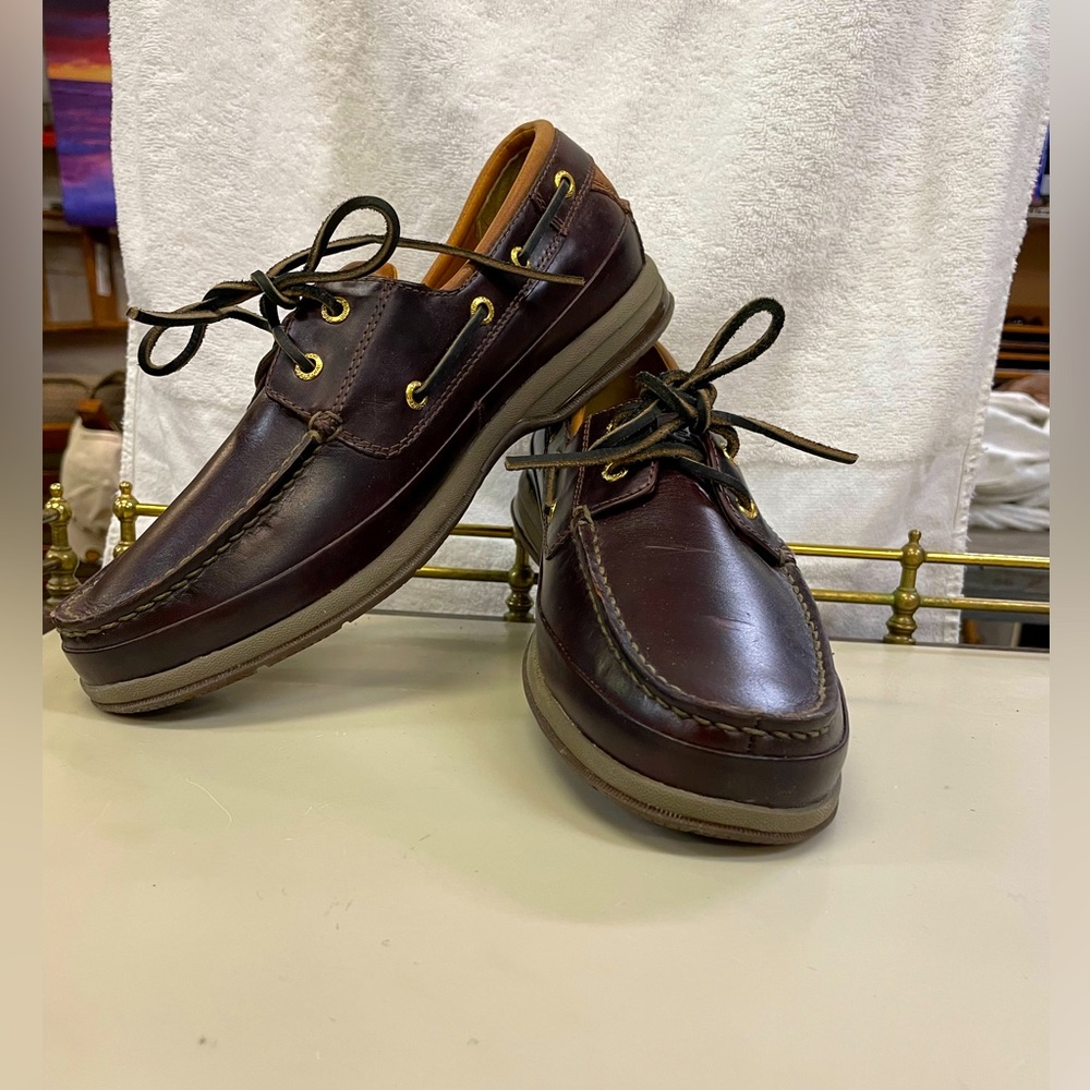 Sperry Men’s Size 9 Shoes. Memory foam Gold Cup Edition Brown Top Sider Brown